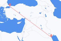 Flyreiser fra Kuwait, Kuwait til Istanbul, Tyrkia
