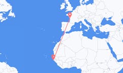 Flyrejser fra Cap Skiring, Senegal til La Rochelle, Frankrig