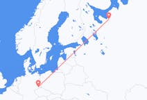 Flyg från Arkhangelsk till Dresden