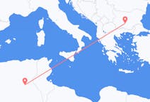 阿尔及利亚出发地 图古尔特飞往阿尔及利亚目的地 普罗夫迪夫的航班
