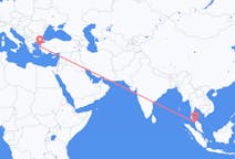 Flyg från Alor Setar, Malaysia till Mytilene, Grekland