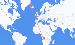 Flights from Menongue, Angola to Reykjavik, Iceland