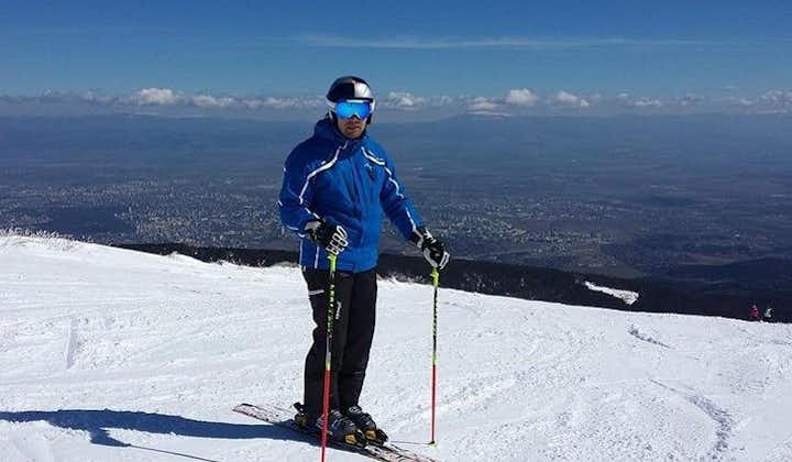 Lær at stå på ski på en dag, Vitosha Mountain, Sofia, Bulgarien