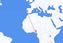 Flyreiser fra Port Harcourt, Nigeria til Faro, Portugal