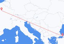 Flyg från Paris, Frankrike till Istanbul, Frankrike