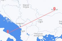Flights from Bari to Bucharest