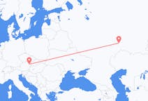 Loty z Samara, Rosja z Wiedeń, Austria