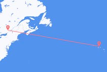 Flights from Ottawa to Santa Cruz da Graciosa