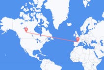 加拿大出发地 麦克默里堡飞往加拿大前往波城的航班