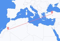 Loty z Tindouf, Algieria z Ankara, Turcja