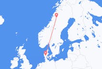 Flights from Billund, Denmark to Hemavan, Sweden