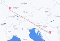 Flyreiser fra Banja Luka, Bosnia-Hercegovina til Strasbourg, Frankrike