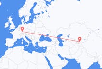 Flights from Andijan, Uzbekistan to Stuttgart, Germany