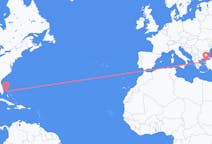 Flights from Freeport, the Bahamas to Edremit, Turkey