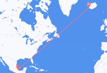 Flights from Veracruz to Reykjavík