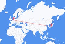 Flyreiser fra Nagoya, Japan til Köln, Tyskland