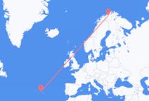 Flights from Terceira Island, Portugal to Alta, Norway