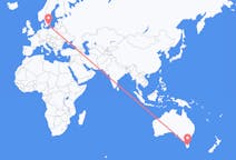Flyrejser fra Byen Launceston, Australien til Ronneby, Sverige