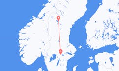 Flights from Östersund, Sweden to Örebro, Sweden