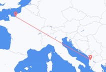 Flights from Deauville to Tirana
