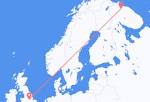 Flyg från Murmansk till Nottingham