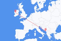 Flights from Knock, County Mayo, Ireland to Tivat, Montenegro