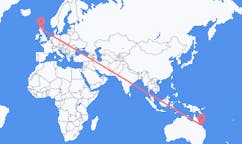 Flyreiser fra Mackay, Australia til Inverness, Skottland