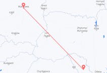 Vluchten van Chisinau, Moldavië naar Warschau, Polen