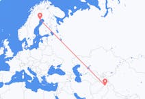 Flights from Saidu Sharif, Pakistan to Luleå, Sweden