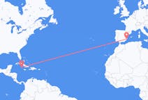 Flyrejser fra Cayman Brac, Caymanøerne til Alicante, Spanien