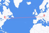 Flyreiser fra Montreal, til Vienna