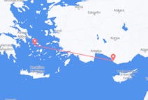 Flights from Syros, Greece to Gazipaşa, Turkey
