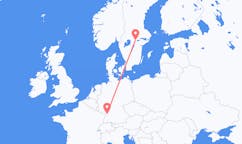 Flyg från Karlsruhe, Tyskland till Örebro, Sverige