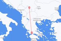 Flyreiser fra Priština, til Patras
