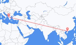 Flyg från Zhanjiang, Kina till Ioánnina, Grekland