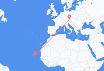 Flights from Boa Vista in Cape Verde to Linz in Austria