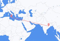 印度出发地 贾尔苏古达飞往印度目的地 马耳他的航班