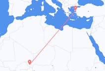 Flights from Niamey to Mytilene