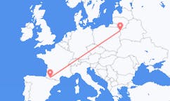 Flights from Lourdes, France to Grodno, Belarus