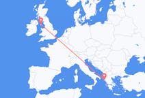 Flights from Corfu to Douglas
