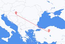 Lennot Osijekista, Kroatia Ankaraan, Turkki