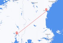 Flights from from Oslo to Sundsvall