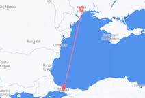 Flyreiser fra Odessa, Ukraina til Istanbul, Tyrkia