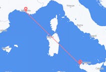 Flyrejser fra Trapani, Italien til Marseille, Frankrig