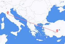 Flyg från Florens till Konya