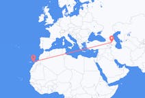 Flyrejser fra Gandja, Aserbajdsjan til Ajuy, Spanien