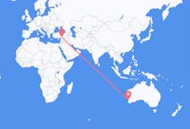 Flyreiser fra Perth, Australia til Gaziantep, Tyrkia