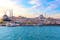 photo of famous Rustem Pasha Mosque and Suleymaniye Mosque, Bosphorus, Istanbul, Turkey.
