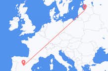Flyg från Riga till Madrid