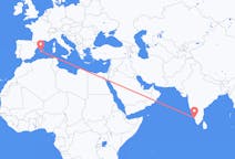 Flights from Kozhikode in India to Palma de Mallorca in Spain